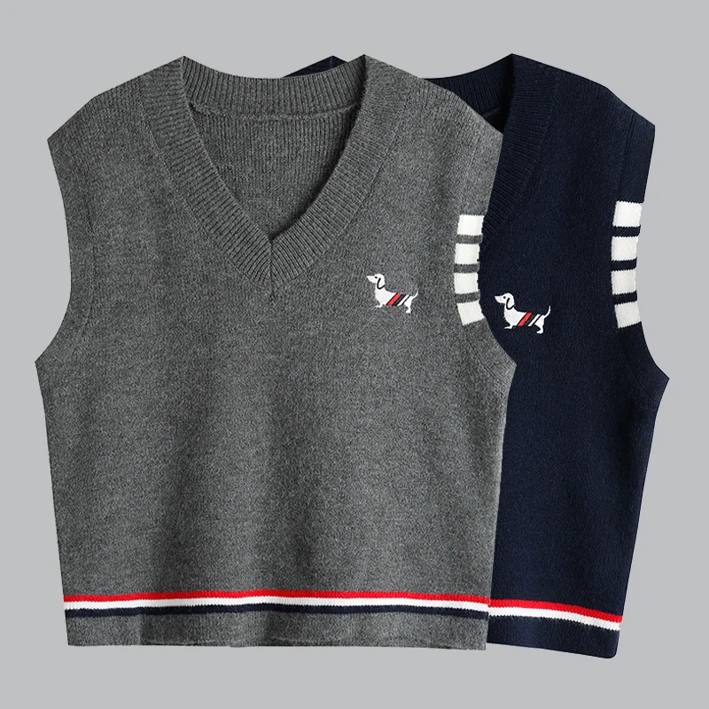 Новинка 2024, корейский модный весенний жилет для женщин, Высококачественная трикотажная одежда, свитера, Осенние Топы, трикотажная Милая женская одежда
Новинка 2024, корейский модный весенний жилет для женщин, Высококачественная трикотажная одежда, свитера, Осенние Топы, трикотажная Милая женская одежда