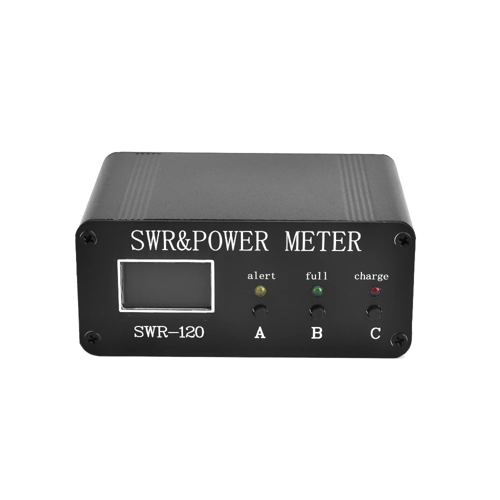 SWR-120 1.8MHz-50MHz 0.5W-120W SWR HF Short Wave SWR and Power Watt Meter with Display Screen FM AM CW SSB + Battery + Button
SWR-120 1.8MHz-50MHz 0.5W-120W SWR HF Short Wave SWR and Power Watt Meter with Display Screen FM AM CW SSB + Battery + Button