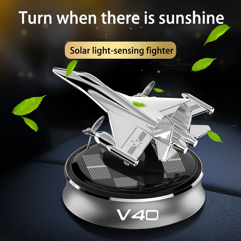 For Volvo V40 Car air freshener solar airplane model center console decoration car interior accessories
For Volvo V40 Car air freshener solar airplane model center console decoration car interior accessories