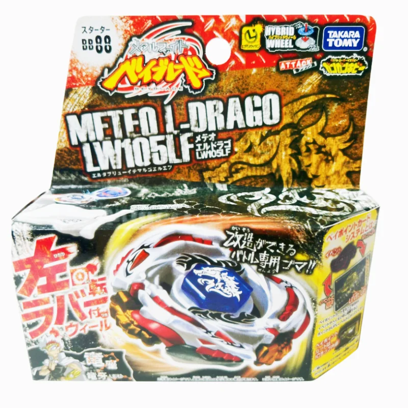 TAKARA TOMY BEYBLADE BB-88 METAL FUSION Meteo L Drago+STRONG LAUNCHER Replica Products
TAKARA TOMY BEYBLADE BB-88 METAL FUSION Meteo L Drago+STRONG LAUNCHER Replica Products