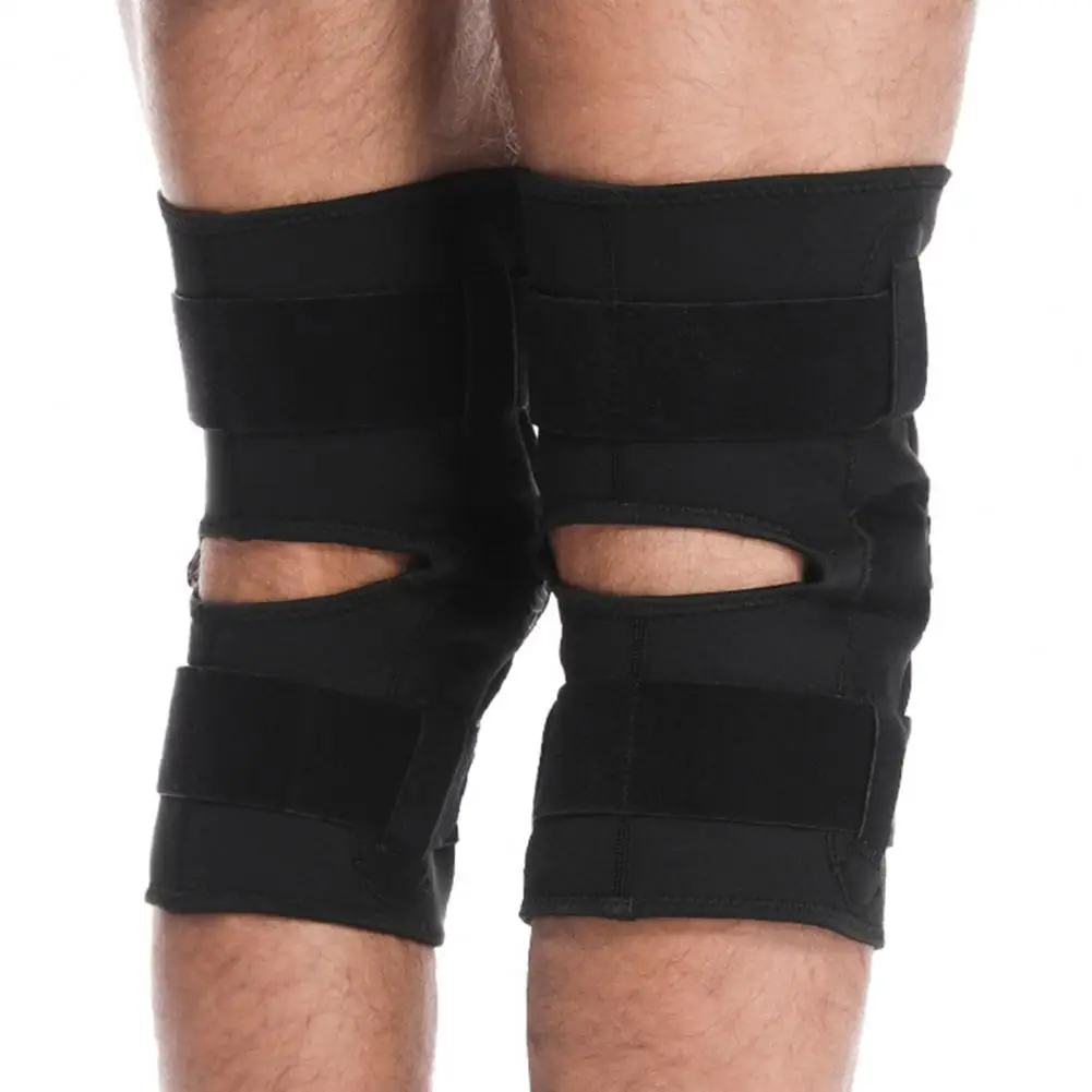

Регулируемый бандаж на колено, противоударный бандаж на колено для ударопрочного облегчения боли в ногах, спорта против столкновений для спортсменов