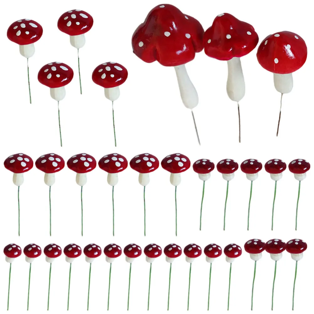 Artificial Mushrooms False Mushroom Simulated Mushrooms 33pcs Garden Decor Household Red Style Mix Table Desktop
Artificial Mushrooms False Mushroom Simulated Mushrooms 33pcs Garden Decor Household Red Style Mix Table Desktop