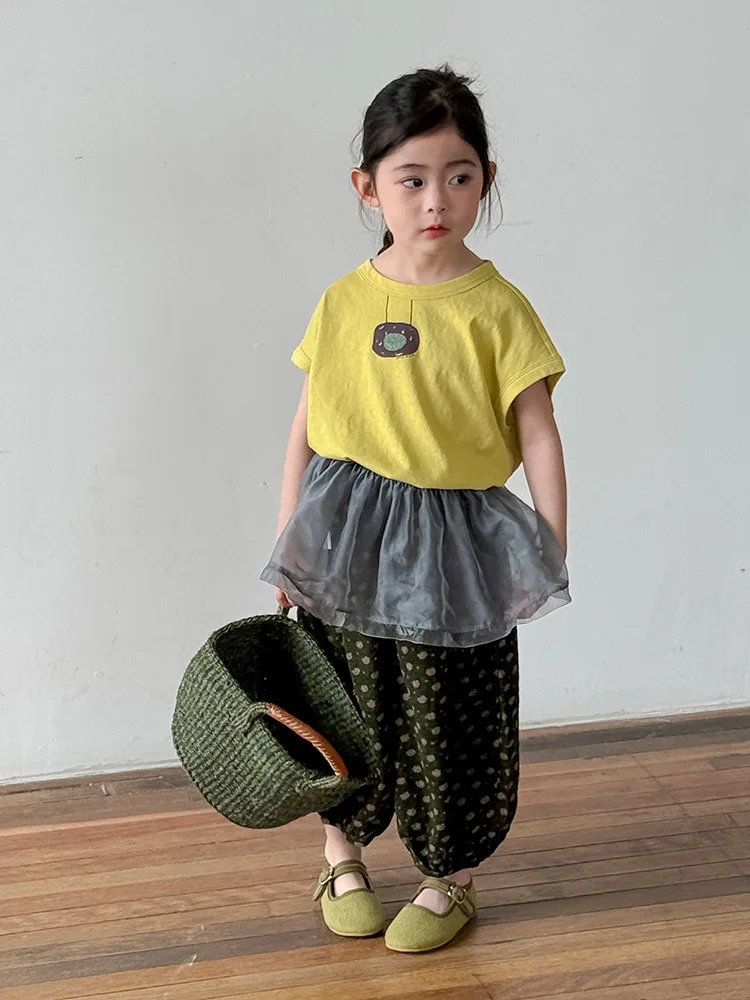 2025 Summer New Children Short Sleeve T Shirts Cotton Girls Cute Cartoon Print Tee Boys Thin Tops Kids Casual O-neck T Shirt 28 S4c6826e0399b4a88b910e7508dd30aafB