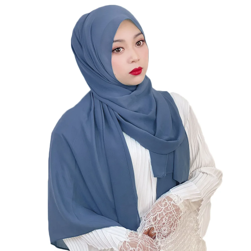 Muslim Women Chiffon Plain Hijab Shawl Malaysia Wrap Islamic Headscarf Stoles Foulard Femme Bufanda Scarf Turbante Mujer Scarves
Muslim Women Chiffon Plain Hijab Shawl Malaysia Wrap Islamic Headscarf Stoles Foulard Femme Bufanda Scarf Turbante Mujer Scarves