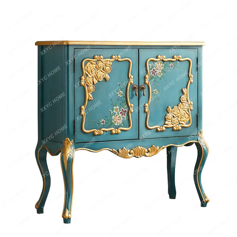 Painted Hallway Living Room Curio Cabinet Solid Wood Porch French Cabinet Aisle Locker
Painted Hallway Living Room Curio Cabinet Solid Wood Porch French Cabinet Aisle Locker