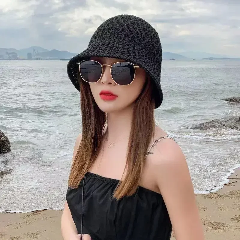 Simple Girl Sun Cap Knitted Fishman Summer Hats for Women Beach Panama Straw Weave Bucket Hat Breathable Femme Shade Women Hats
Simple Girl Sun Cap Knitted Fishman Summer Hats for Women Beach Panama Straw Weave Bucket Hat Breathable Femme Shade Women Hats