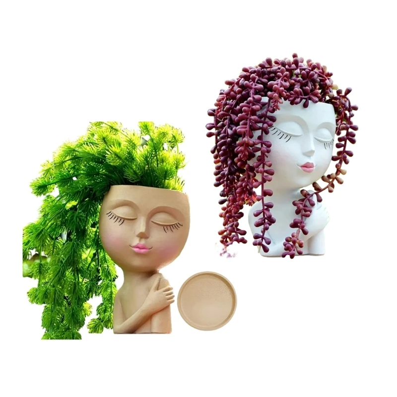 Eye Catching Girl Succulent Flower Plant PotsSculpture Fit for Indoor Outdoor Decor Planter Desktop Garden Dropship
Eye Catching Girl Succulent Flower Plant PotsSculpture Fit for Indoor Outdoor Decor Planter Desktop Garden Dropship