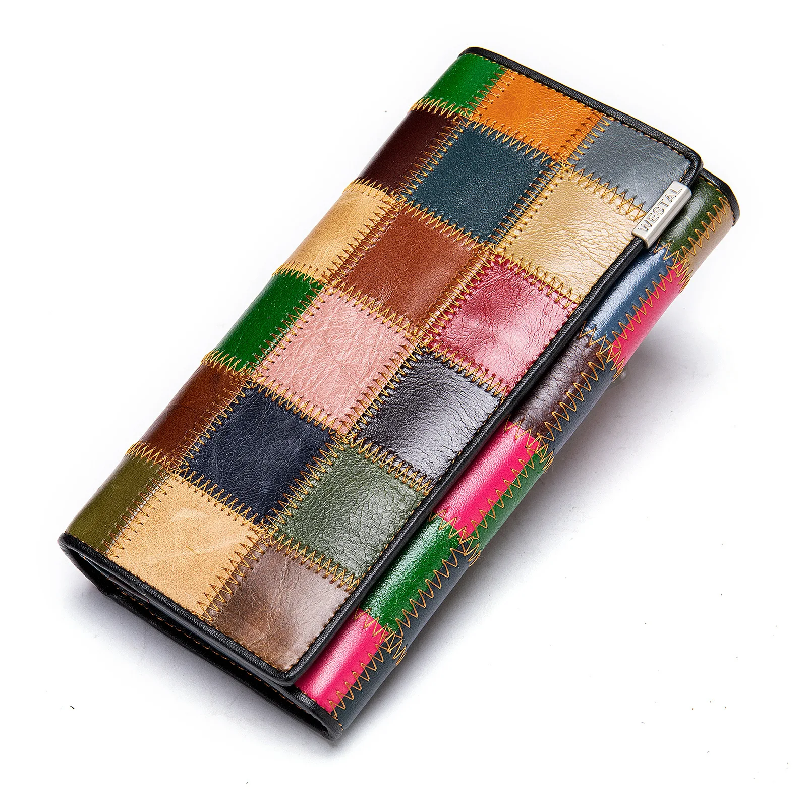 2022 New women wallet high quality genuine Leather purse long style fashion lady hasp patent skin money clutch bag 
2022 New women wallet high quality genuine Leather purse long style fashion lady hasp patent skin money clutch bag