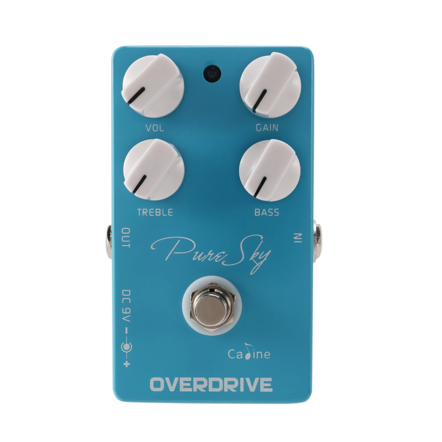 Caline Pure Sky OD Guitar Effect Pedal Highly Pure and Clean Overdrive Guitar Pedal Accessories CP-12
Caline Pure Sky OD Guitar Effect Pedal Highly Pure and Clean Overdrive Guitar Pedal Accessories CP-12