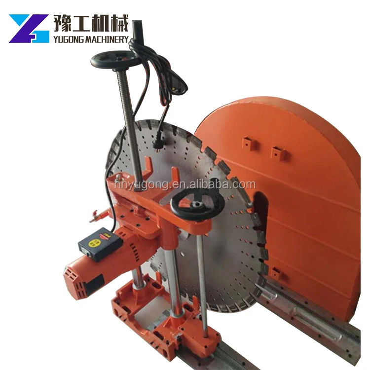 

YG 800mm 1000mm 1200mm Fully Automatic Concrete Wall Sawing Cutter Double Motor Electric Wall Saw Cutting Machine