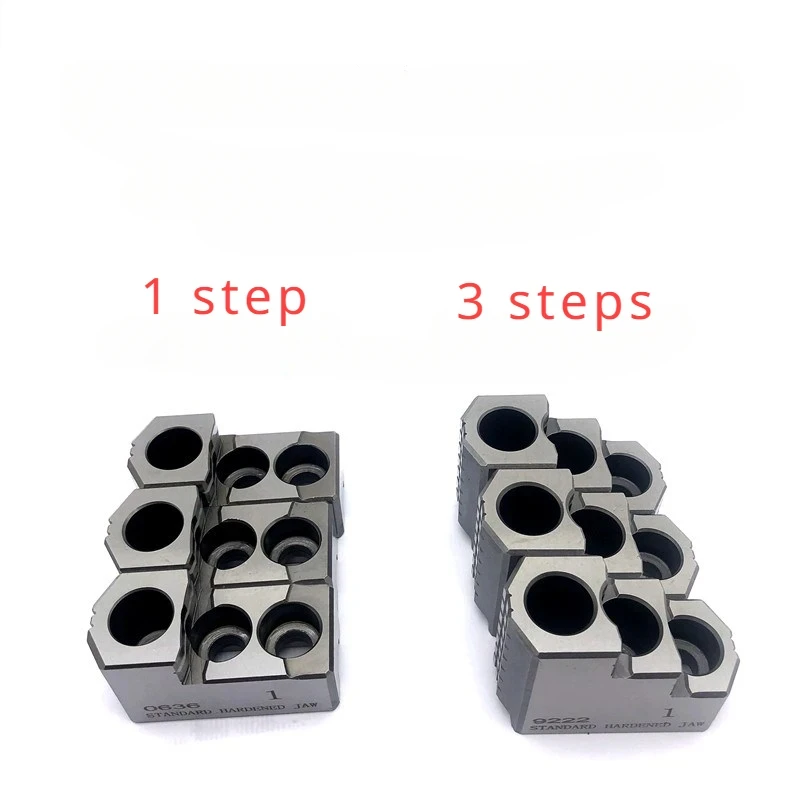 New High Precision Standard 5 Inch 6 8 10 Inches Hydraulic Hard Claw Three Jaw Chuck Strong Step Claws for CNC Lathe Machine
New High Precision Standard 5 Inch 6 8 10 Inches Hydraulic Hard Claw Three Jaw Chuck Strong Step Claws for CNC Lathe Machine
