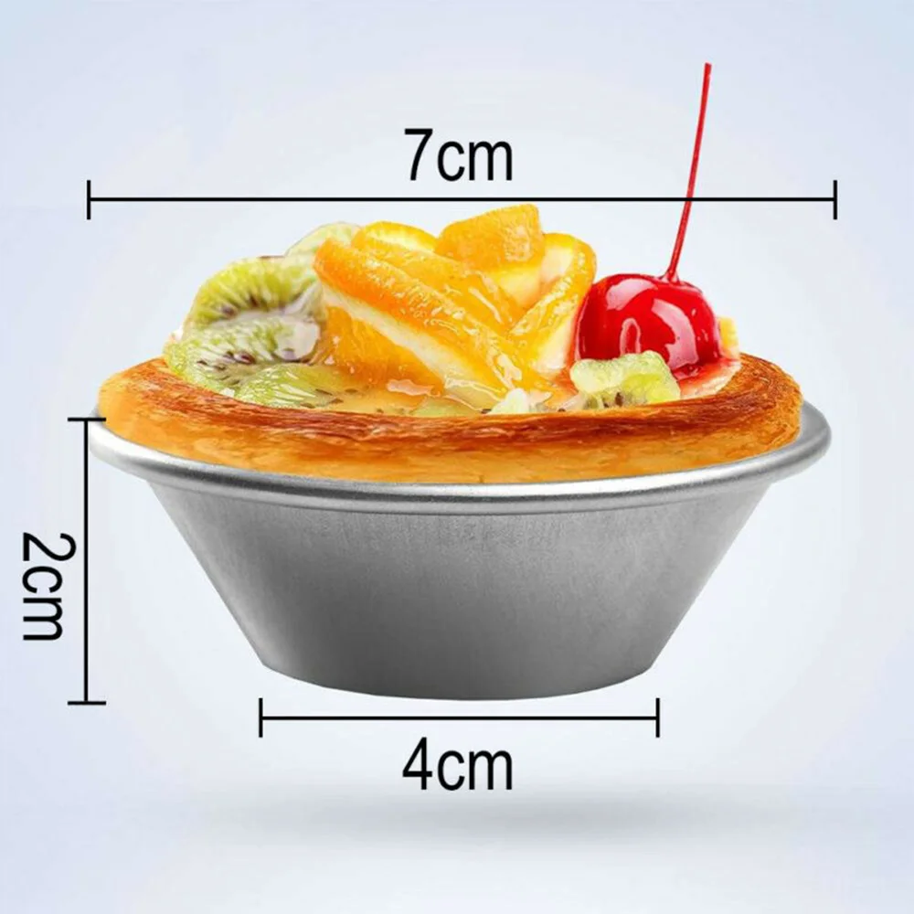 10pcs Egg Tart Mold Hot Baking Tools Cupcake Cake Cookie Pudding Mould Aluminum Egg Tart Moulds Bakeware Gadget
10pcs Egg Tart Mold Hot Baking Tools Cupcake Cake Cookie Pudding Mould Aluminum Egg Tart Moulds Bakeware Gadget