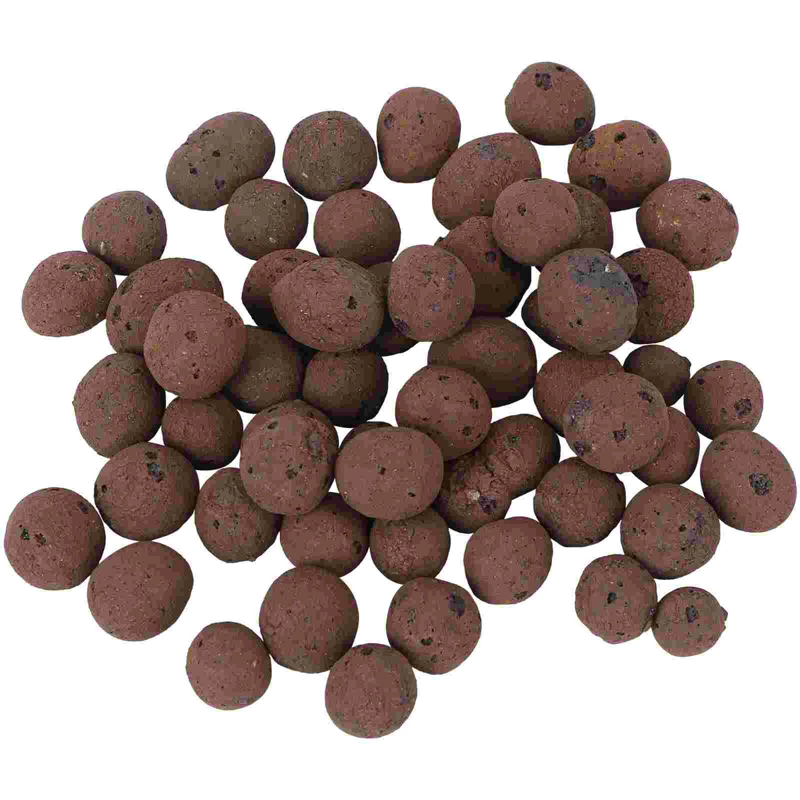 

Organic Expanded Clay Pebbles Ceramsite Grow Media Orchids Hydroponics Aquaponics Aquaculture Garden 1000g