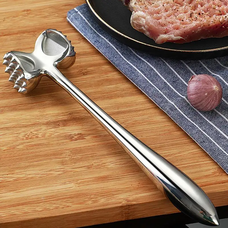 Meat Tenderizer High Quality Material Dual Sided Meat Hammer Ergonomic Handle Strong Durable Easy To Use Meat Hammer Tools
Meat Tenderizer High Quality Material Dual Sided Meat Hammer Ergonomic Handle Strong Durable Easy To Use Meat Hammer Tools