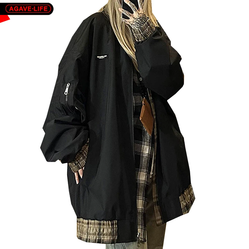 Japanese Baseball Jacket Men's Spring Autumn Cardigan Outdoor Street Jacket Handsome Male Loose Casual Fashion Fake 2 Piece Coat
Japanese Baseball Jacket Men's Spring Autumn Cardigan Outdoor Street Jacket Handsome Male Loose Casual Fashion Fake 2 Piece Coat