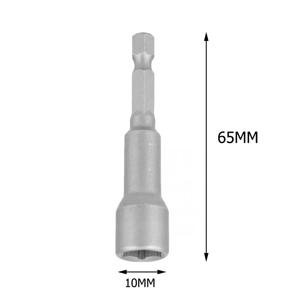 5pcs 10mm Magnetic Nut Driver Hex Socket Sleeve Nozzles Head Impact Socket Power Drill Bit 65mm Electric Power Tools
5pcs 10mm Magnetic Nut Driver Hex Socket Sleeve Nozzles Head Impact Socket Power Drill Bit 65mm Electric Power Tools