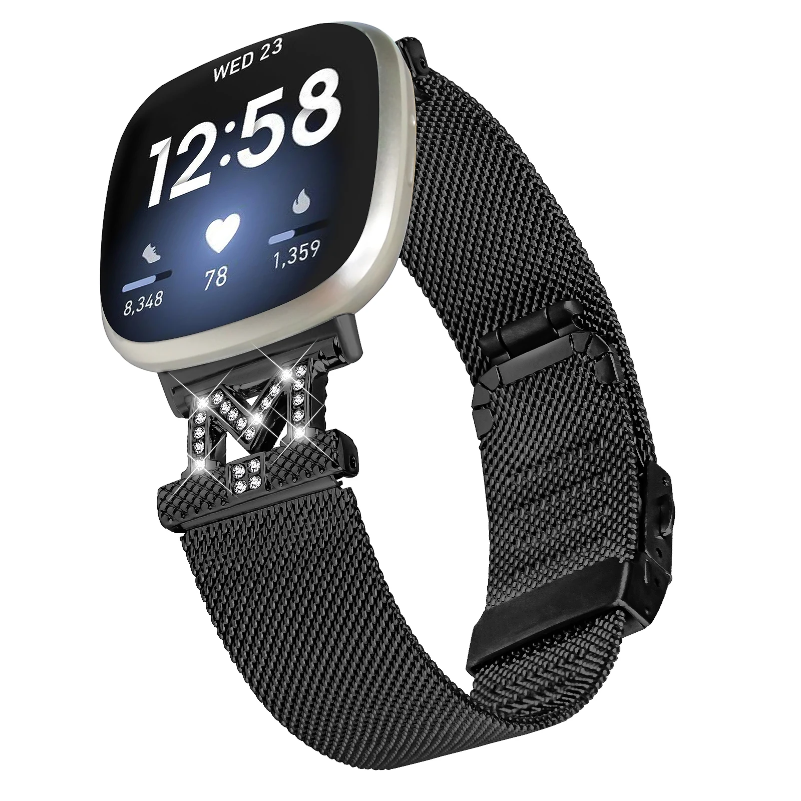 Браслет из нержавеющей стали для смарт-часов fitbit sense 2, ремешок с застежкой M, бриллиантовый браслет для смарт-часов fitbit versa 4, versa 3
Браслет из нержавеющей стали для смарт-часов fitbit sense 2, ремешок с застежкой M, бриллиантовый браслет для смарт-часов fitbit versa 4, versa 3
