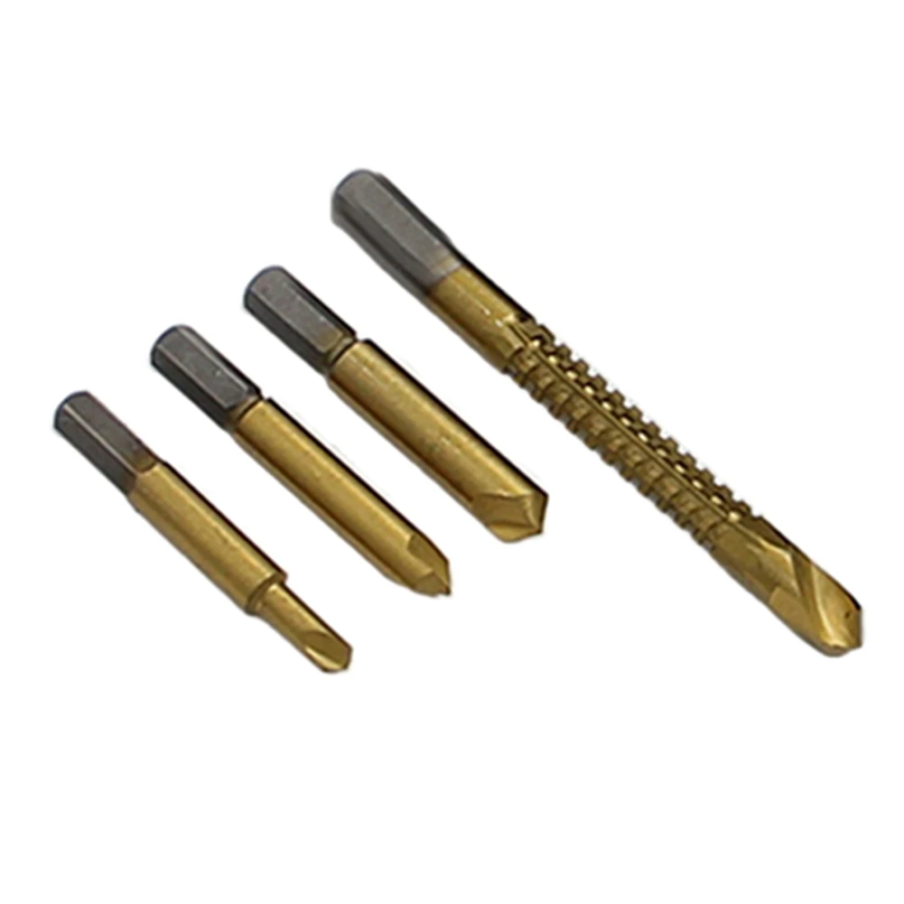4Pcs Damaged Screw Extractor Drill Bit Set HSS Stud Remover Tool For Wood Aluminum Plastic Grooving Metalworking Tool Parts
4Pcs Damaged Screw Extractor Drill Bit Set HSS Stud Remover Tool For Wood Aluminum Plastic Grooving Metalworking Tool Parts