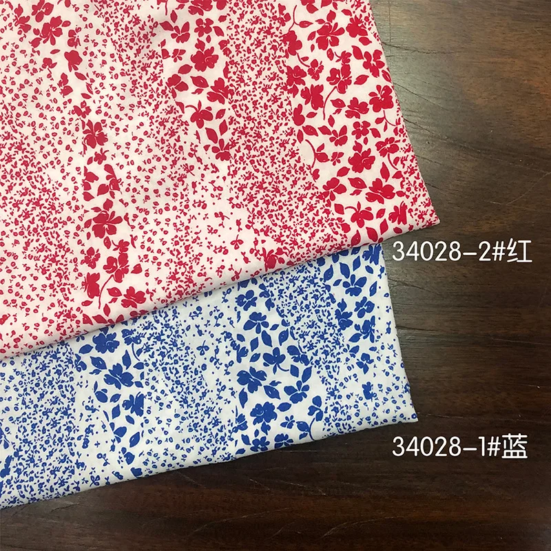 

Spring and Summer New Direct Supply Rayon Reactive Printing Artificial Cotton Viscose Fabric Fashion Dress