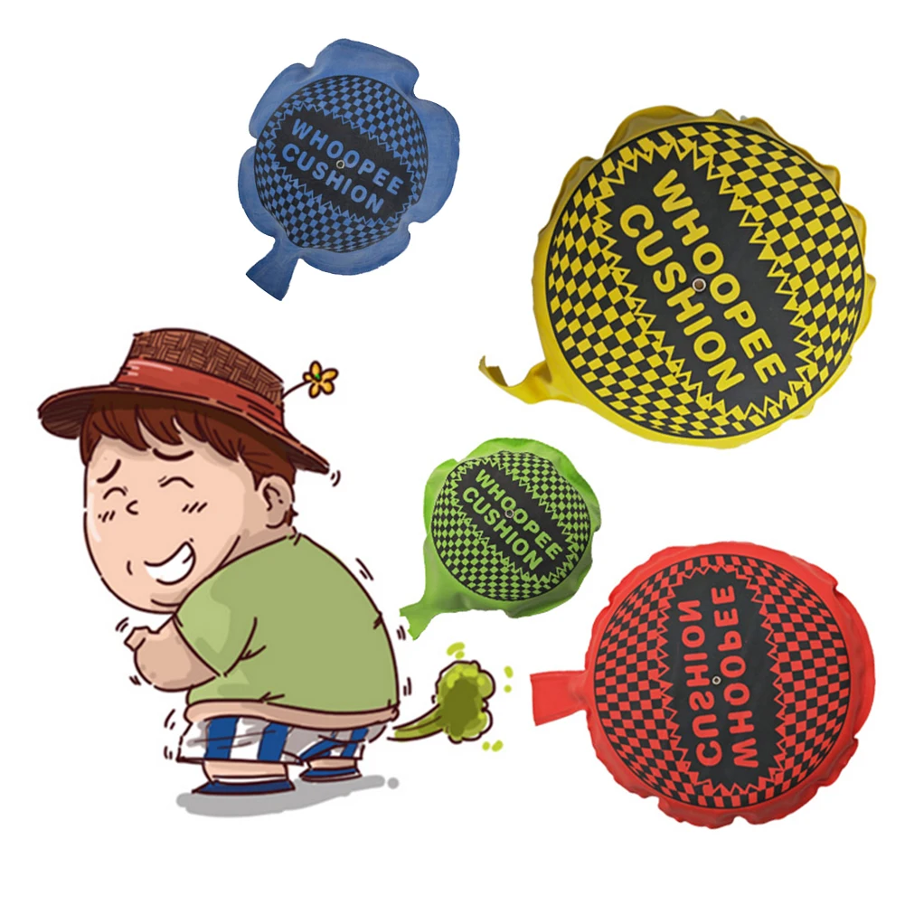 Funny Prank Toys Whoopee Cushion Jokes Gags Pranks Maker Tricks Toy Adult Kids Fart Pad Pillow Funniest Fart Game Halloween Gift
Funny Prank Toys Whoopee Cushion Jokes Gags Pranks Maker Tricks Toy Adult Kids Fart Pad Pillow Funniest Fart Game Halloween Gift