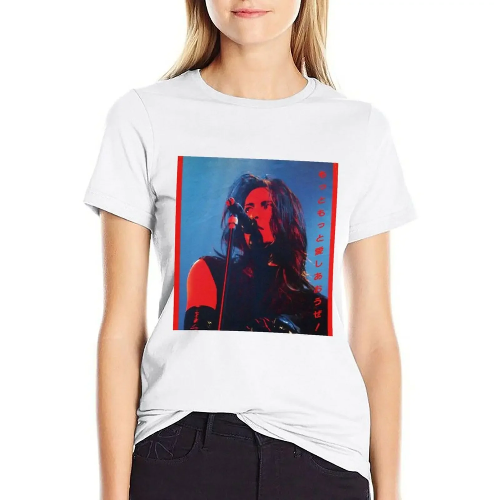 

Atsushi Sakurai - Buck Tick [L] T-shirt Aesthetic clothing Blouse cute tops new edition t shirts for Women