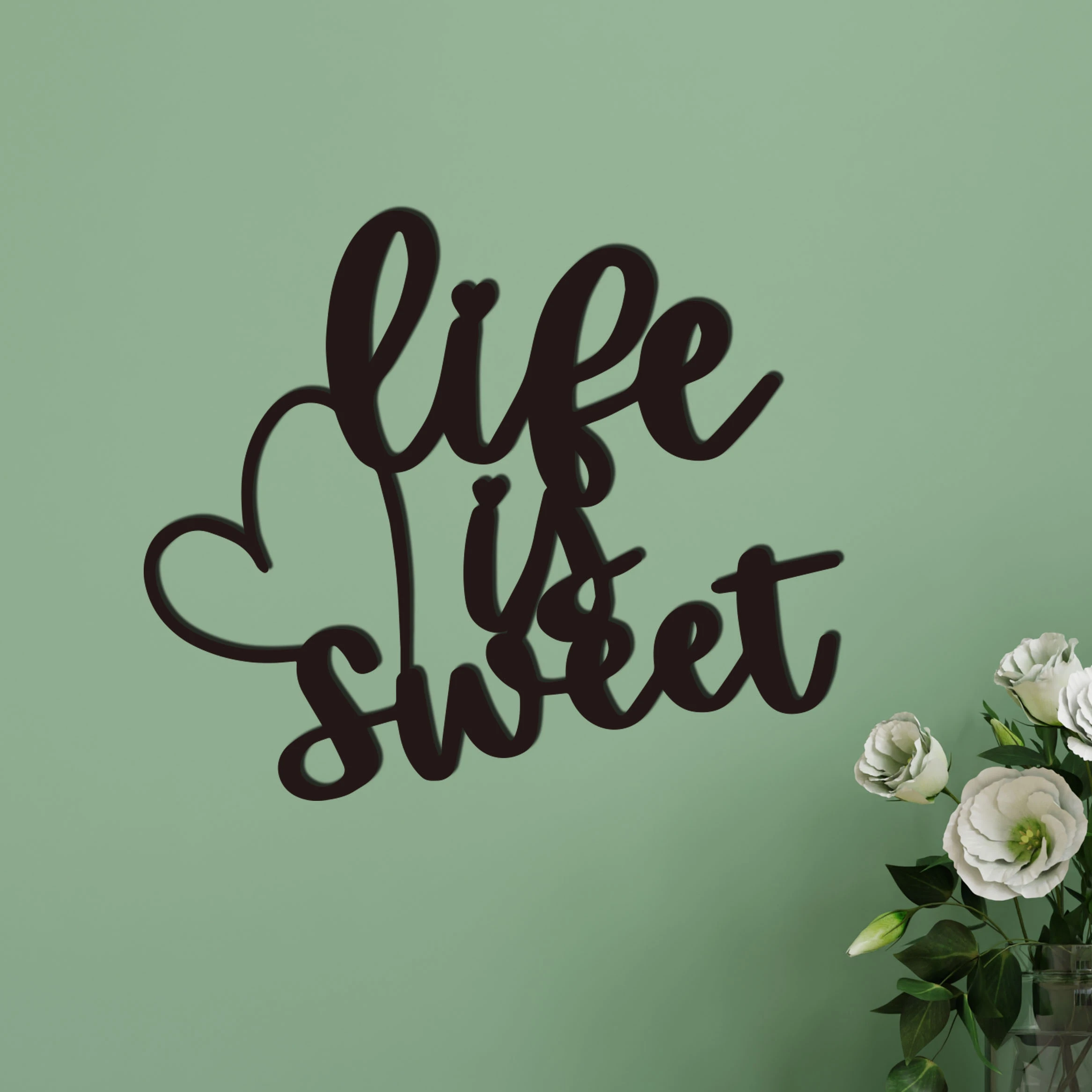 1pc Life Is Sweet Sign Metal Wall Art,Living Room Wall Decor, Bedroom Wall Decor, Office Dining Room Lobby Decor Gift
1pc Life Is Sweet Sign Metal Wall Art,Living Room Wall Decor, Bedroom Wall Decor, Office Dining Room Lobby Decor Gift