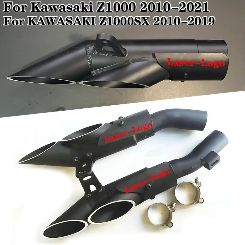 For Kawasaki Z1000 Ninja 1000 2010-2021 Z1000SX Ninja 1000SX 2010-2019 Exhaust Pipe Black Mid Pipe Slip On 51mm Muffler Escape
For Kawasaki Z1000 Ninja 1000 2010-2021 Z1000SX Ninja 1000SX 2010-2019 Exhaust Pipe Black Mid Pipe Slip On 51mm Muffler Escape