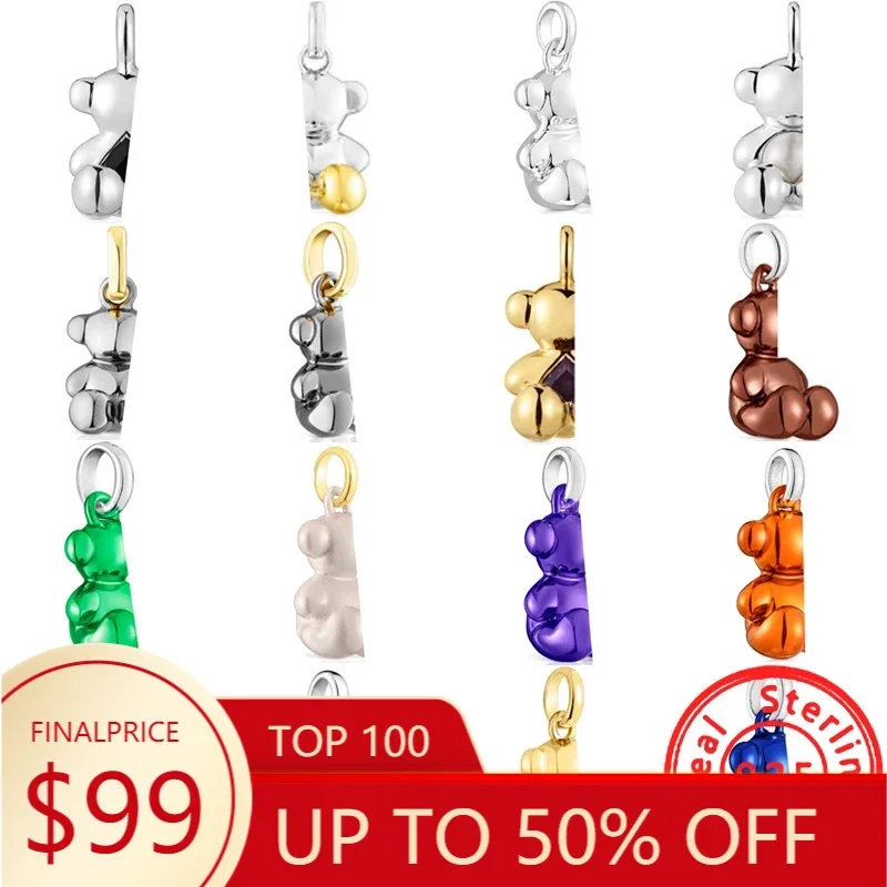 Fashionable 925 Silver Spanish Bear Pendant Women Jewelry, Lucky Couple Banquet Trend Ins Style 2023
Fashionable 925 Silver Spanish Bear Pendant Women Jewelry, Lucky Couple Banquet Trend Ins Style 2023