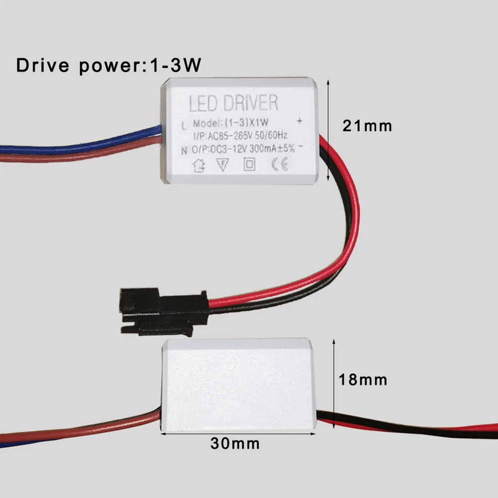 LED Driver 240-300mA 1-3w 4-7w 8-12w 12-18w 18-25w 25-36w LED Constant Current Driver Power Unit Supply For LED Bulb Transformer
LED Driver 240-300mA 1-3w 4-7w 8-12w 12-18w 18-25w 25-36w LED Constant Current Driver Power Unit Supply For LED Bulb Transformer