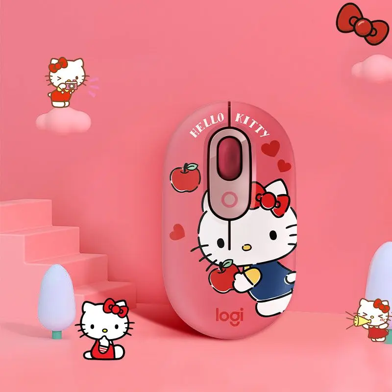 Kawaii Hello Kitty Wireless Bluetooth Mouse Anime Cartoon Sanrio Wireless Bluetooth Mouse Combo Tablet Office Mouse Girls Gift
Kawaii Hello Kitty Wireless Bluetooth Mouse Anime Cartoon Sanrio Wireless Bluetooth Mouse Combo Tablet Office Mouse Girls Gift