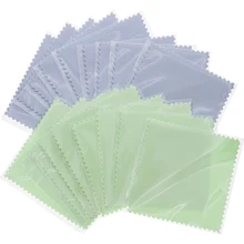 

100Pcs Clean Cleaning Cloth Polishing Wiping Cloth for Silver Gold Platinum Jewelry Anti Tarnish Jewelry Tools 8*8cm