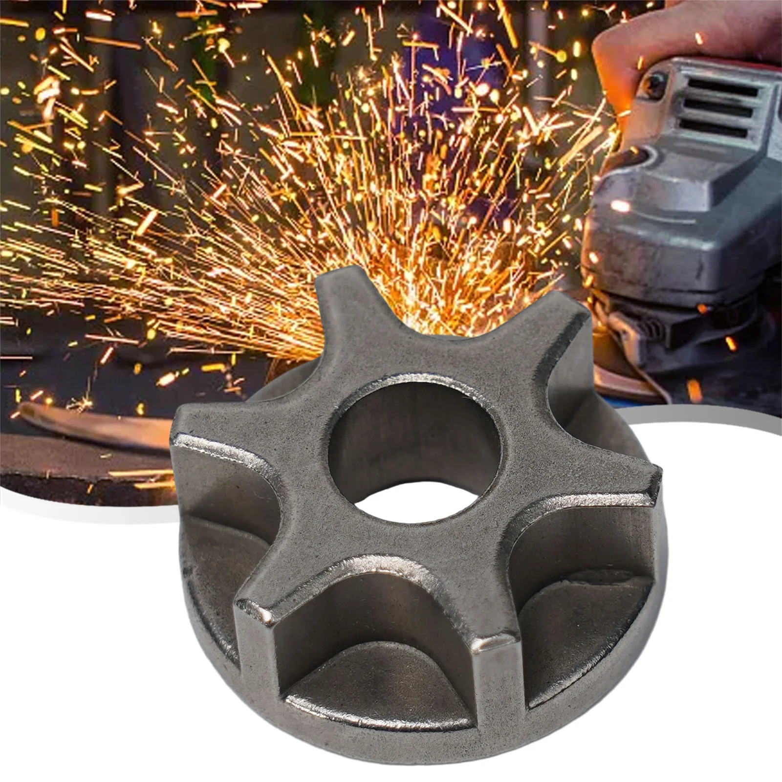 Accessory Angle Grinder Gear High Speed Steel Practical Bracket Power Tool Chain Saw Chainsaw M10 M14 M16 High Quality
Accessory Angle Grinder Gear High Speed Steel Practical Bracket Power Tool Chain Saw Chainsaw M10 M14 M16 High Quality