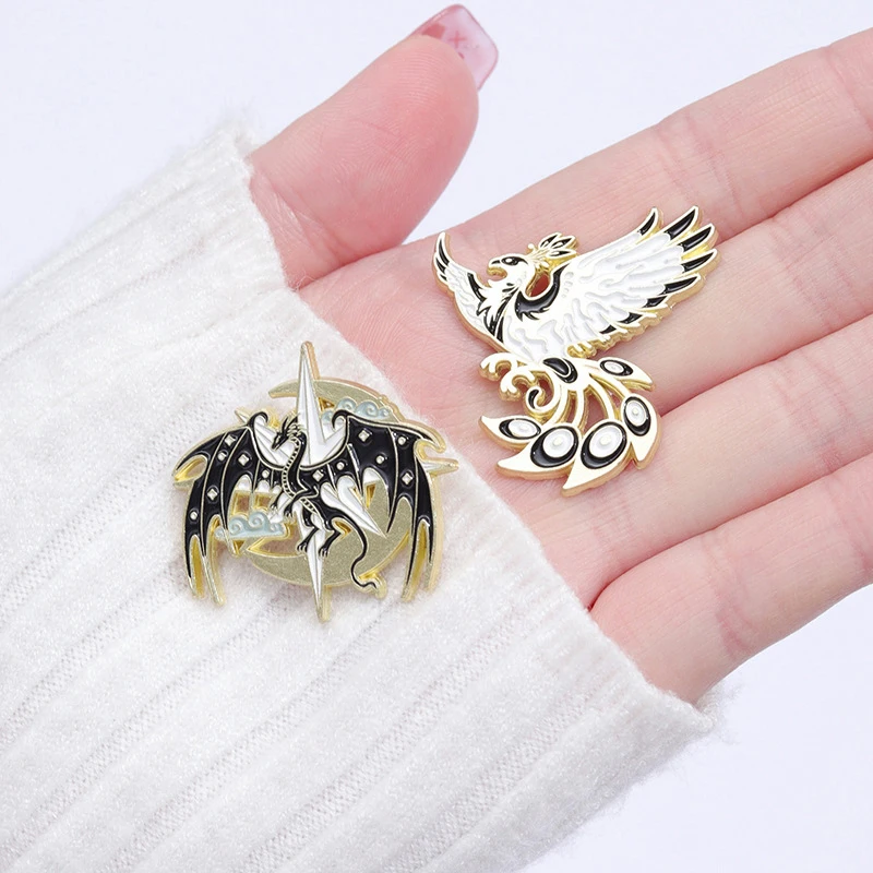 Dragon Birds Animals Enamel Pin Lapel Metal Gifts Backpack Hat Friends Brooch Badge Jewelry Accessories Wholesale
Dragon Birds Animals Enamel Pin Lapel Metal Gifts Backpack Hat Friends Brooch Badge Jewelry Accessories Wholesale