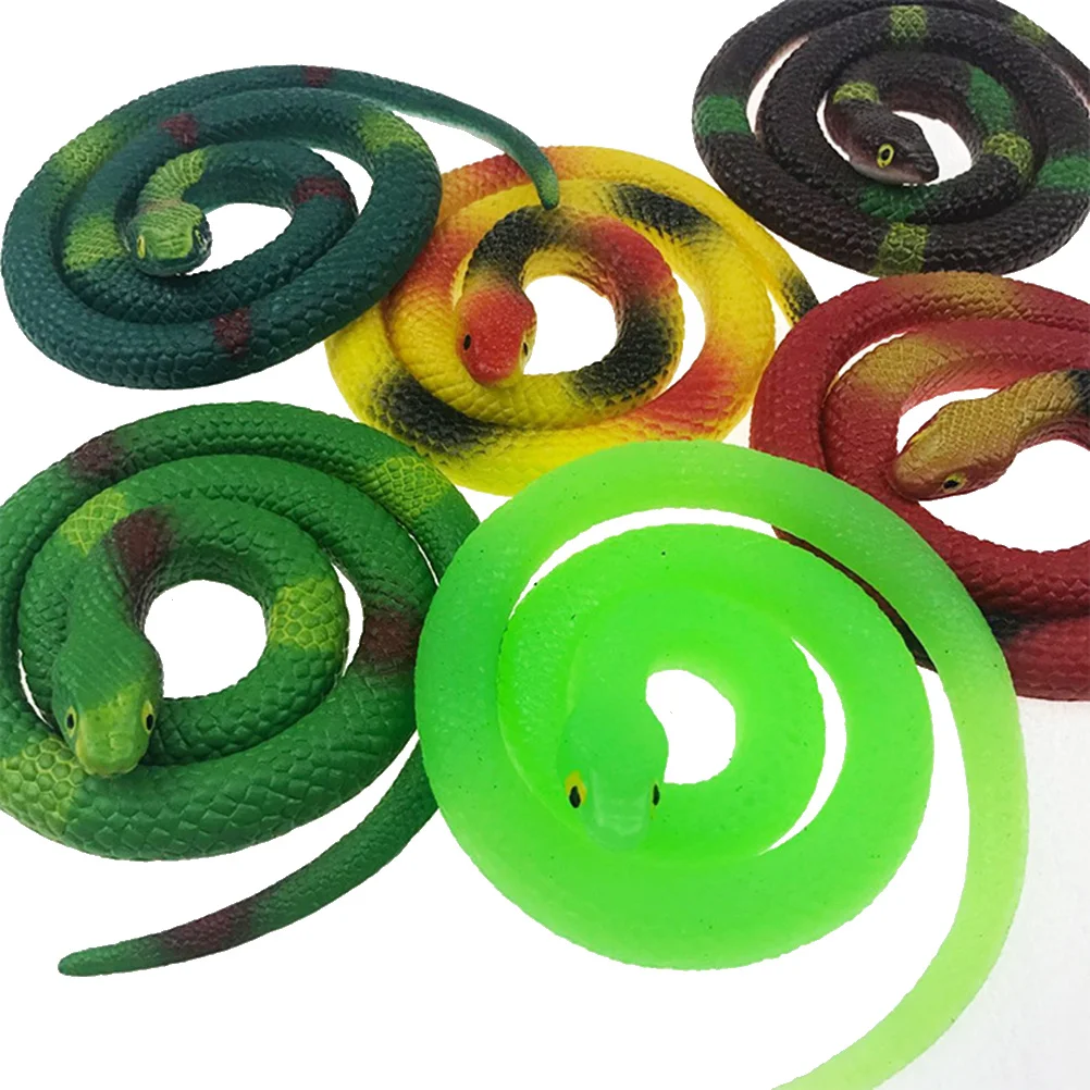 12 Pcs Horror Snake Realistic Halloween Tricky Toy Fake Prank Simulation Creepy Bird Deterrent
12 Pcs Horror Snake Realistic Halloween Tricky Toy Fake Prank Simulation Creepy Bird Deterrent