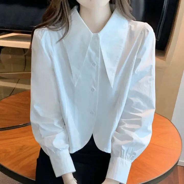 Autumn Winter Shirt Women Blouse Long Sleeve Chiffon Casual Fashion Lady Loose Lapel Solid Color Buttons Blouse Ladies C308
Autumn Winter Shirt Women Blouse Long Sleeve Chiffon Casual Fashion Lady Loose Lapel Solid Color Buttons Blouse Ladies C308