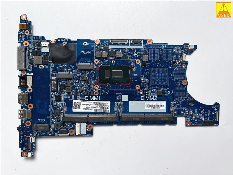 USED Laptop Motherboard FOR HP 840 G5 L15518-001 L15518-601 SR3L9 I5-8350U 6050A2945601 100% Working Tested Well
USED Laptop Motherboard FOR HP 840 G5 L15518-001 L15518-601 SR3L9 I5-8350U 6050A2945601 100% Working Tested Well