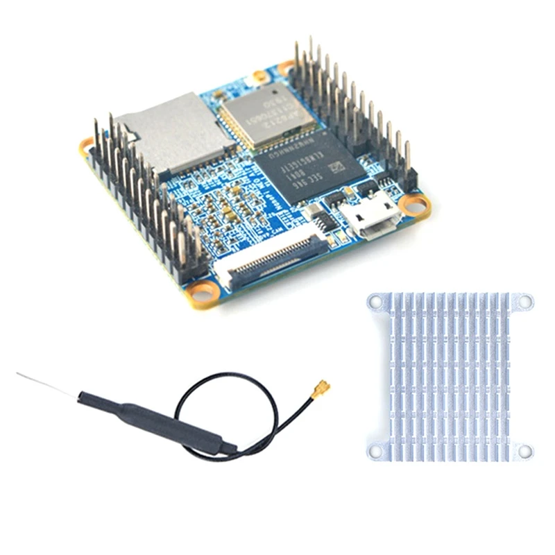 

For Nanopi NEO Air Development Board 512MB DDR3 RAM 8GB EMMC Allwinner H3 Iota7 Bluetooth WIFI Iot Module With Heat Sink