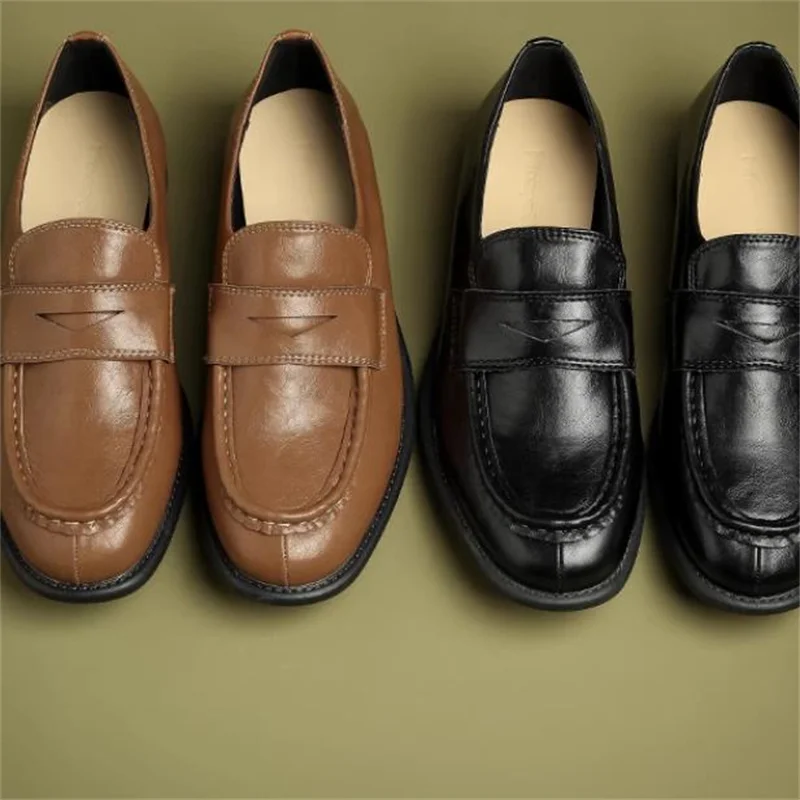 Sewing Lines Shoes for Women Round Toes Ladies‘ Low Heels Shallow Female Loafers Leather Chassure Femme Stitching Zapatos Mujer
Sewing Lines Shoes for Women Round Toes Ladies‘ Low Heels Shallow Female Loafers Leather Chassure Femme Stitching Zapatos Mujer