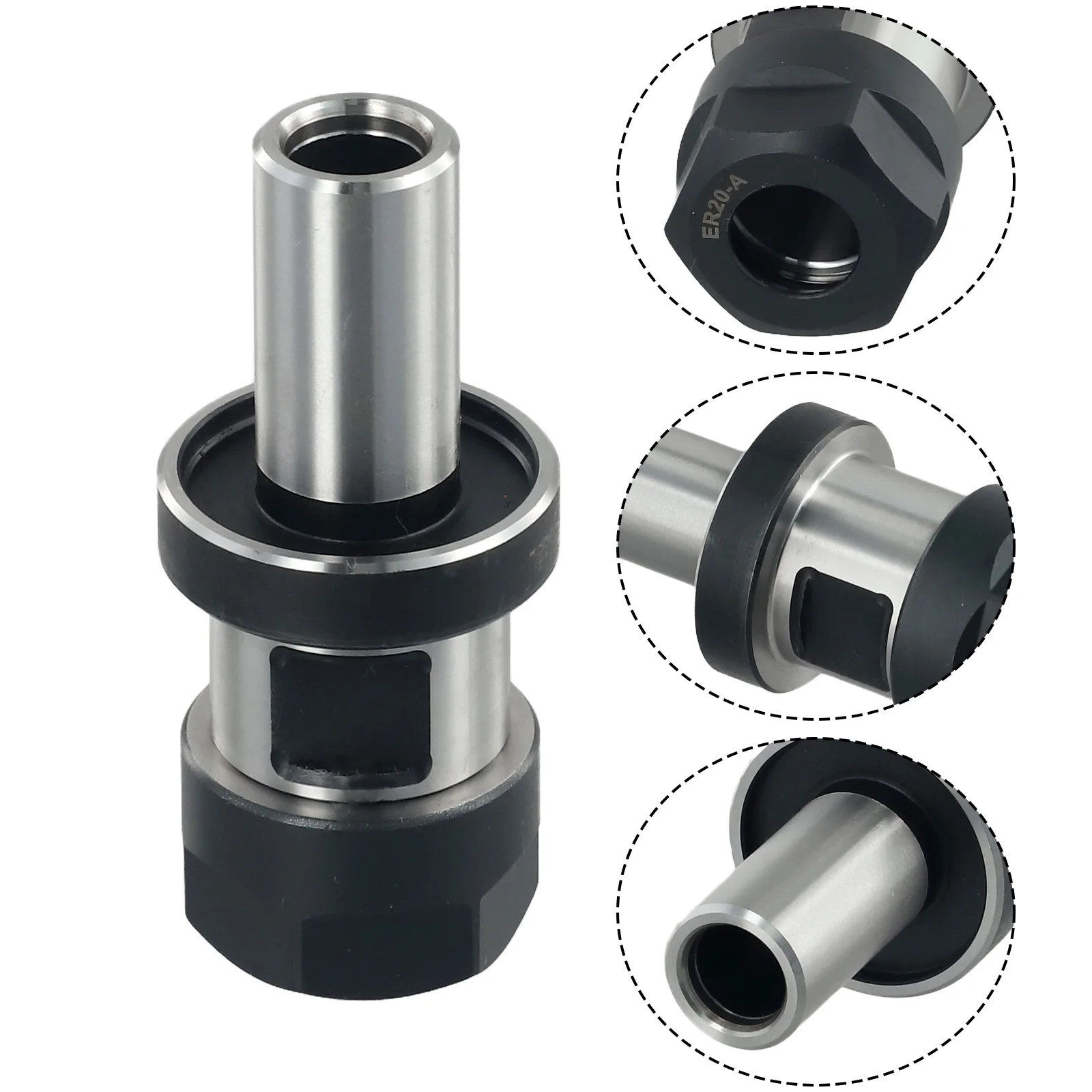 3/4 ER25 1.38 TTS Tool Holder Collet Durability For Tomrach Overall Length 2.68inch Practical Shank Length 1.38inch
3/4 ER25 1.38 TTS Tool Holder Collet Durability For Tomrach Overall Length 2.68inch Practical Shank Length 1.38inch