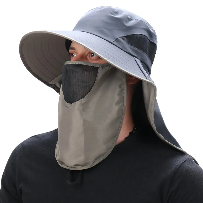 Hat Men And Women Outdoor Cap Neck Caps Sunscreen anti-UV fisherman's Hats Shawl Cover Face Cap Bucket Hat Large Hat For Men
Hat Men And Women Outdoor Cap Neck Caps Sunscreen anti-UV fisherman's Hats Shawl Cover Face Cap Bucket Hat Large Hat For Men