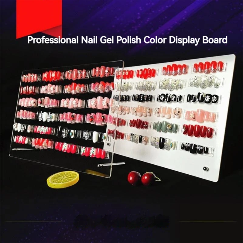 Nail Display Board Acrylic Fake Nail Tips Display Holder Professional Wearing Nails Display Rack Manicure Showing Shelf
Nail Display Board Acrylic Fake Nail Tips Display Holder Professional Wearing Nails Display Rack Manicure Showing Shelf