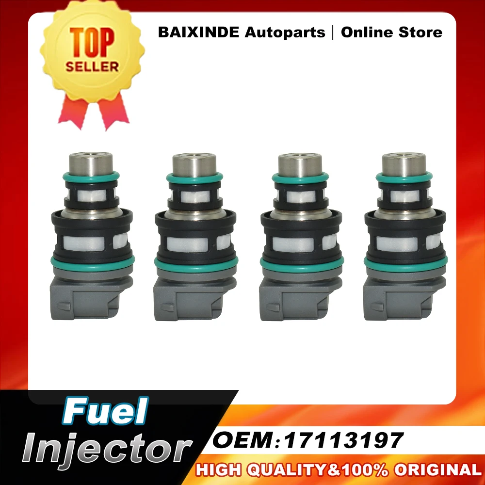 

1/4PCS OEM 17113197 FJ10045 17109130 8192446160 17113124 FJ100 Fuel Injector Nozzle For Chevy GMC Cavalier Buick Pontica