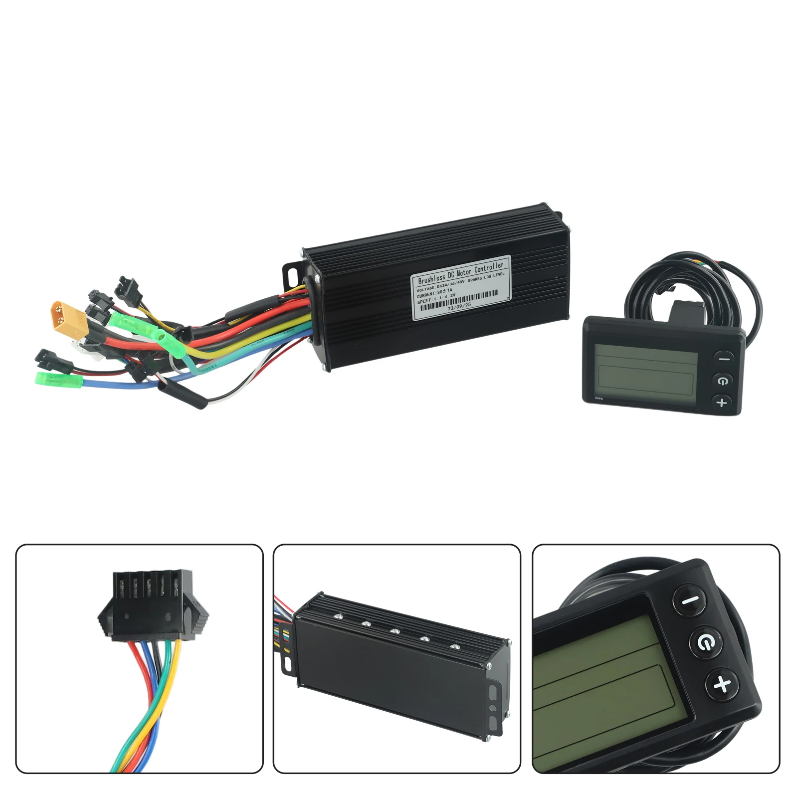 LCD S866 Display E-bike Controller 1000W 24/36/48V 30A 36-48V Bicycle Controller E-bike Electric Scooter Plastic+Metal SM 5pin
LCD S866 Display E-bike Controller 1000W 24/36/48V 30A 36-48V Bicycle Controller E-bike Electric Scooter Plastic+Metal SM 5pin