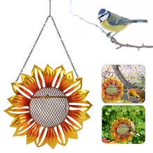 New Bird Feeder Metal Hanging Sunflower-Shaped Wild Bird Feeder with Mesh Design for Backyard Garden Yard Outdoor Decoration
New Bird Feeder Metal Hanging Sunflower-Shaped Wild Bird Feeder with Mesh Design for Backyard Garden Yard Outdoor Decoration