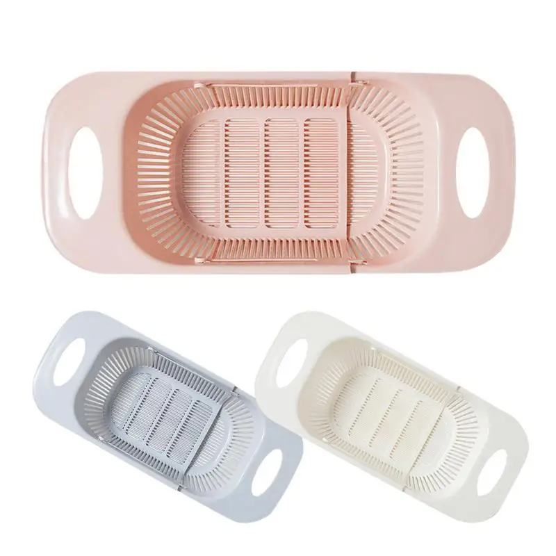 Collapsible Colander Kitchen Strainer Basket Retractable Drain Basket Adjustable Ergonomic Sink Strainer Household Kitchen Tools 
Collapsible Colander Kitchen Strainer Basket Retractable Drain Basket Adjustable Ergonomic Sink Strainer Household Kitchen Tools