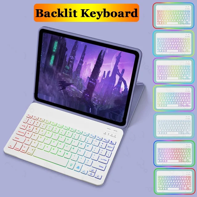 Чехол с клавиатурой с подсветкой для Huawei Matepad SE 10,4 SE 10,1 T10S T10S 10,4 11 Pro 10,8 Радужный градиентный чехол с Подсветкой Bluetooth
Чехол с клавиатурой с подсветкой для Huawei Matepad SE 10,4 SE 10,1 T10S T10S 10,4 11 Pro 10,8 Радужный градиентный чехол с Подсветкой Bluetooth