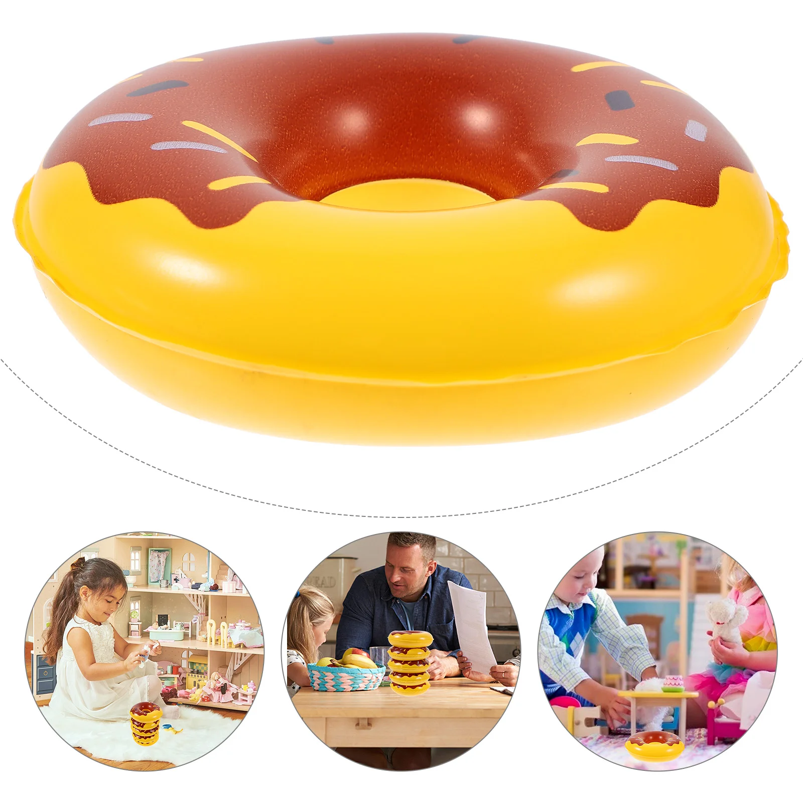 Doll Swimming Ring Mini Swim Rings Inflatable Mini Doughnut Molding Swim Rings Simulated Doll House Swim Rings Decor
Doll Swimming Ring Mini Swim Rings Inflatable Mini Doughnut Molding Swim Rings Simulated Doll House Swim Rings Decor