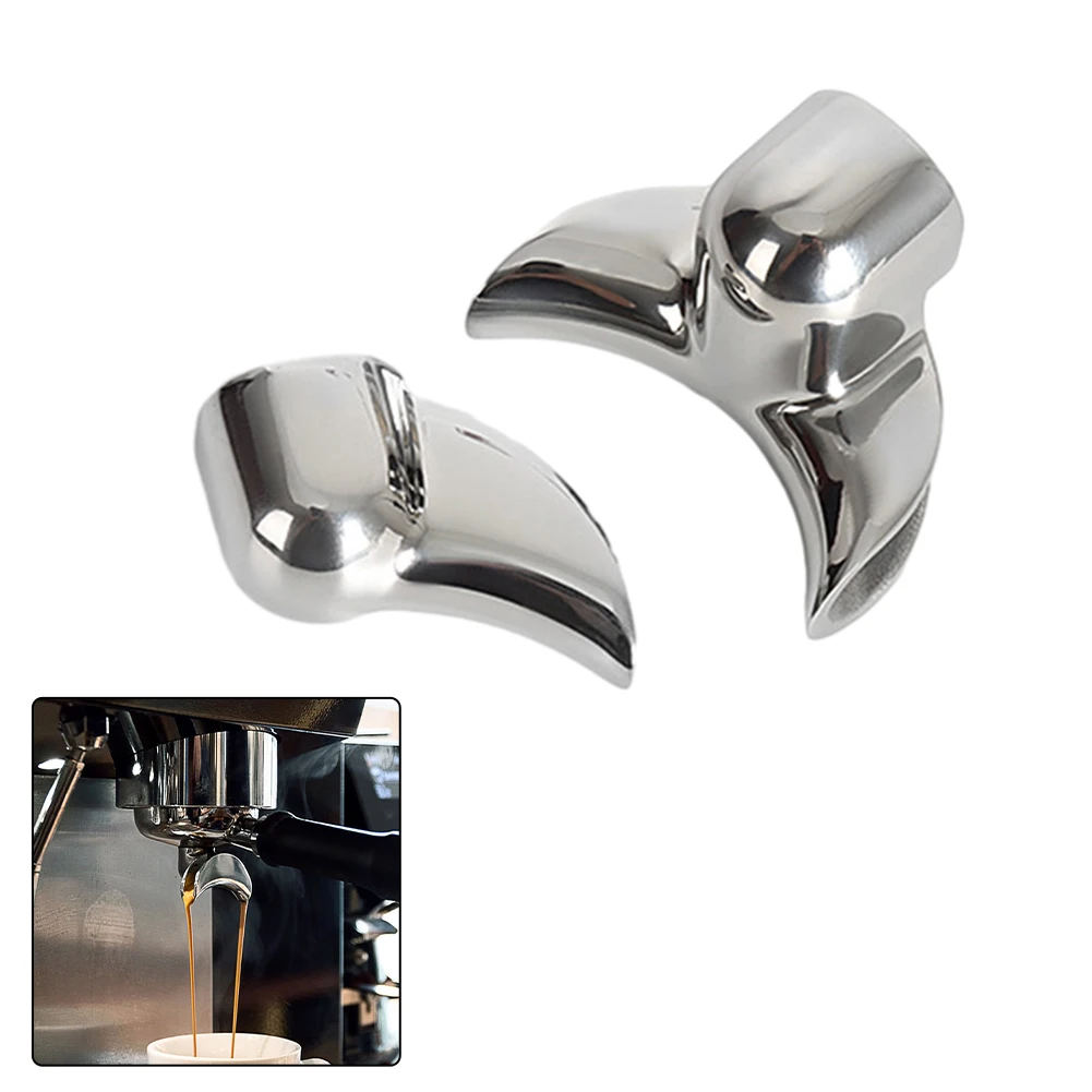Diversion Spout Coffee Nozzle Portafilter Silver Single Double Stainless Steel 58mm Coffee Machine Coffeeware Durable
Diversion Spout Coffee Nozzle Portafilter Silver Single Double Stainless Steel 58mm Coffee Machine Coffeeware Durable