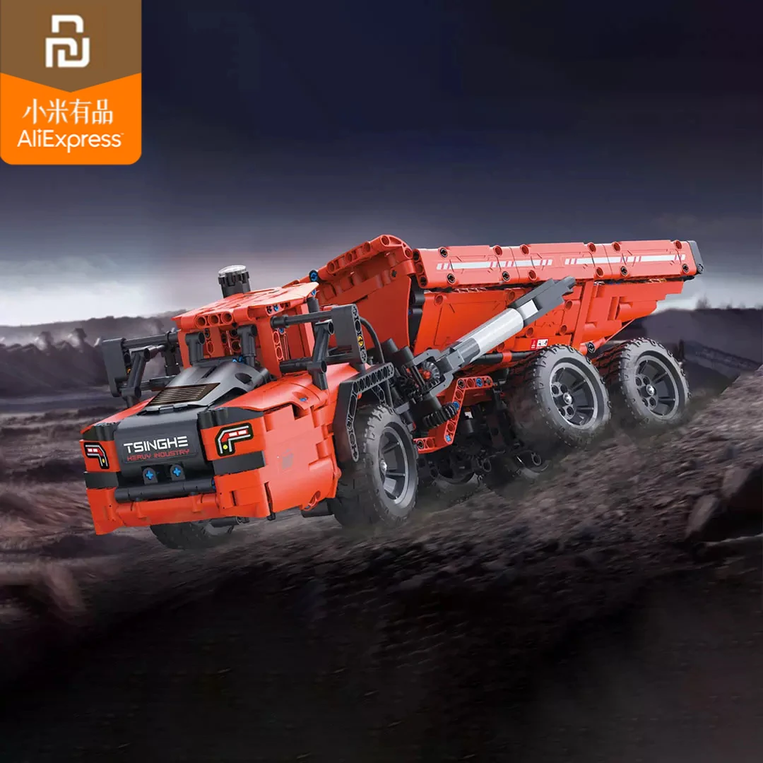 youpin ONEBOT articulated mining truck 1:12 simulation heavy truck articulated structure imitating hydraulic lifting bucket
youpin ONEBOT articulated mining truck 1:12 simulation heavy truck articulated structure imitating hydraulic lifting bucket