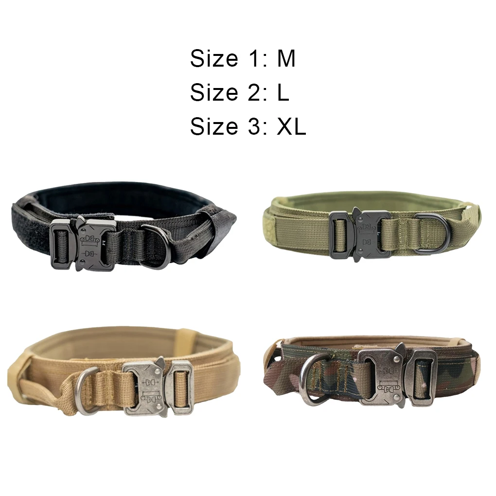 Comfortable Tactical Dog Collar Wear-resistant And Non-restraining Medium Large Dogs Collar Nylon
Comfortable Tactical Dog Collar Wear-resistant And Non-restraining Medium Large Dogs Collar Nylon